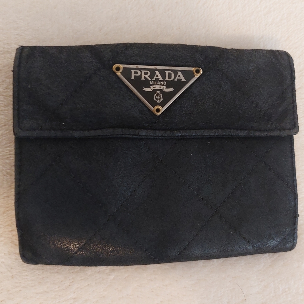 Prada Suede Wallet